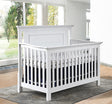 Cuna Fawn Baby Yosemite con parte superior plana en blanco vintage - Bambi Baby
