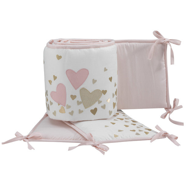 Lambs & Ivy Confetti Collection Crib Bumper- Bambi Baby