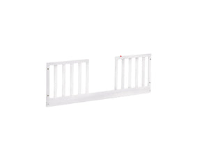 White Solid Wood Natart Contempo Toddler Gate - Front View | Bambi Baby