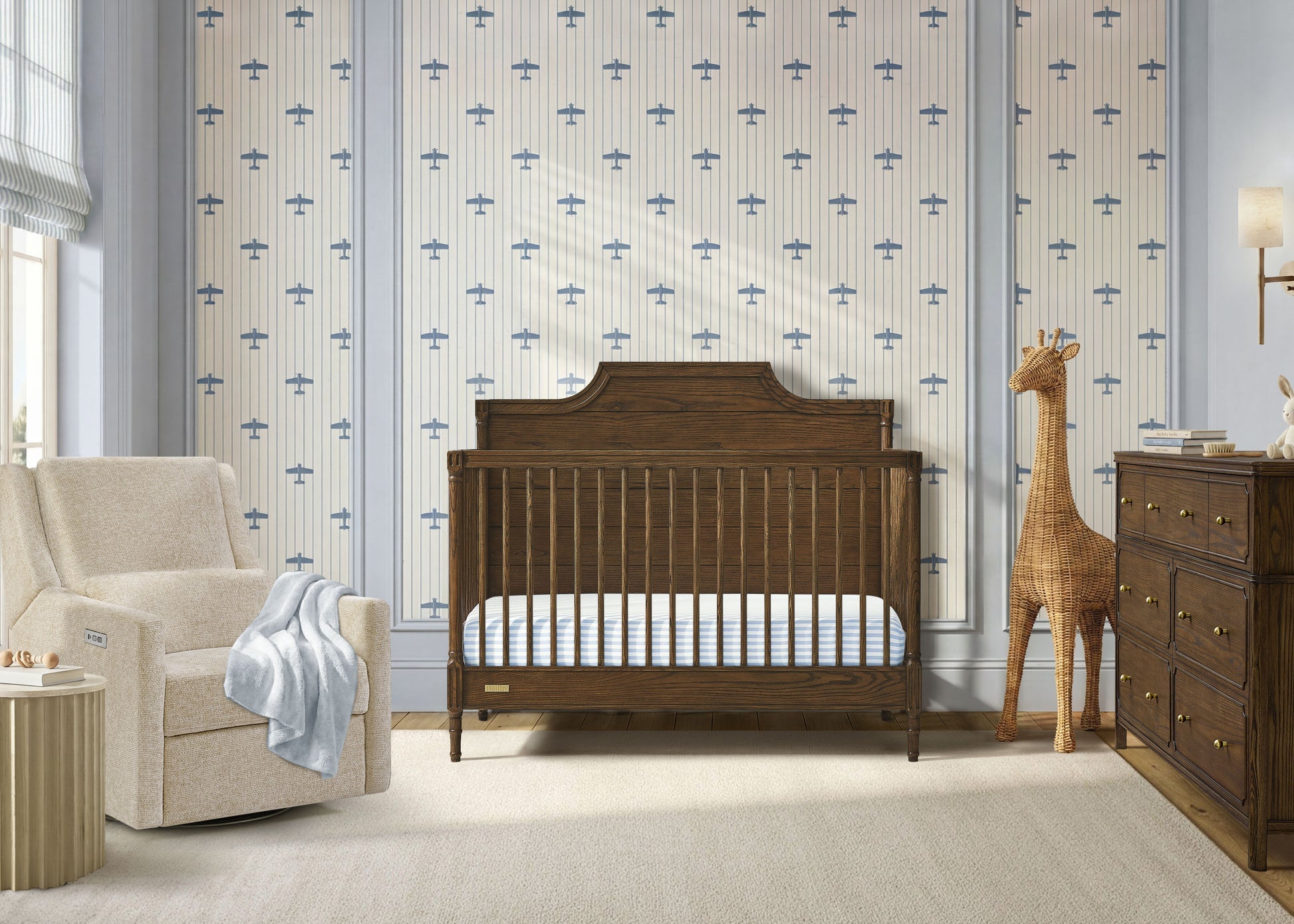 Bellini Lucca 6-in-1 Convertible Crib- Bambi Baby