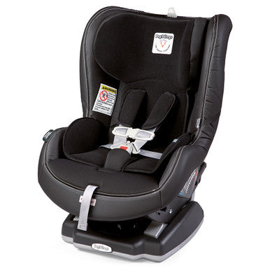 Peg Perego Primo Viaggio Convertible Car Seat in Licorice - Black Leather- Bambi Baby