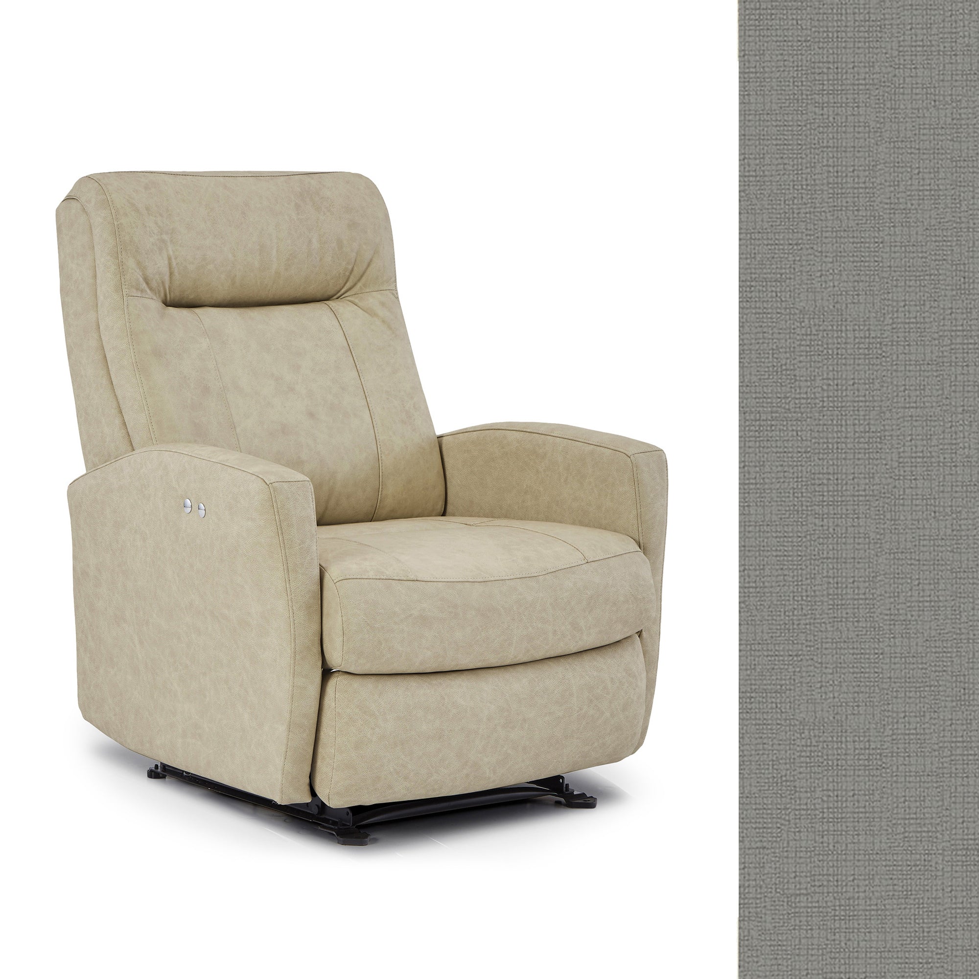 Melhores cadeiras Costilla Swivel Glider Recliner- Bambi Baby