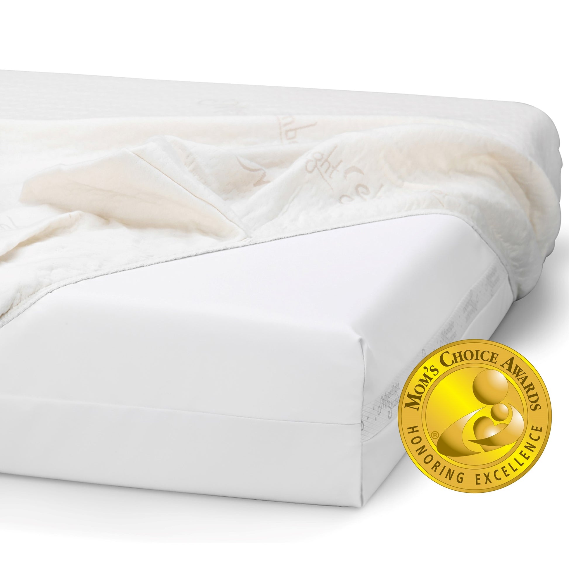Moonlight Slumber Mini Crib Little Dreamer Mattress Cover- Bambi Baby