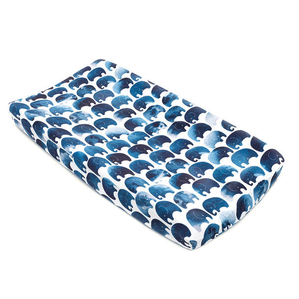 Oilo Elefant Jersey Changing Pad Cover- Bambi Baby