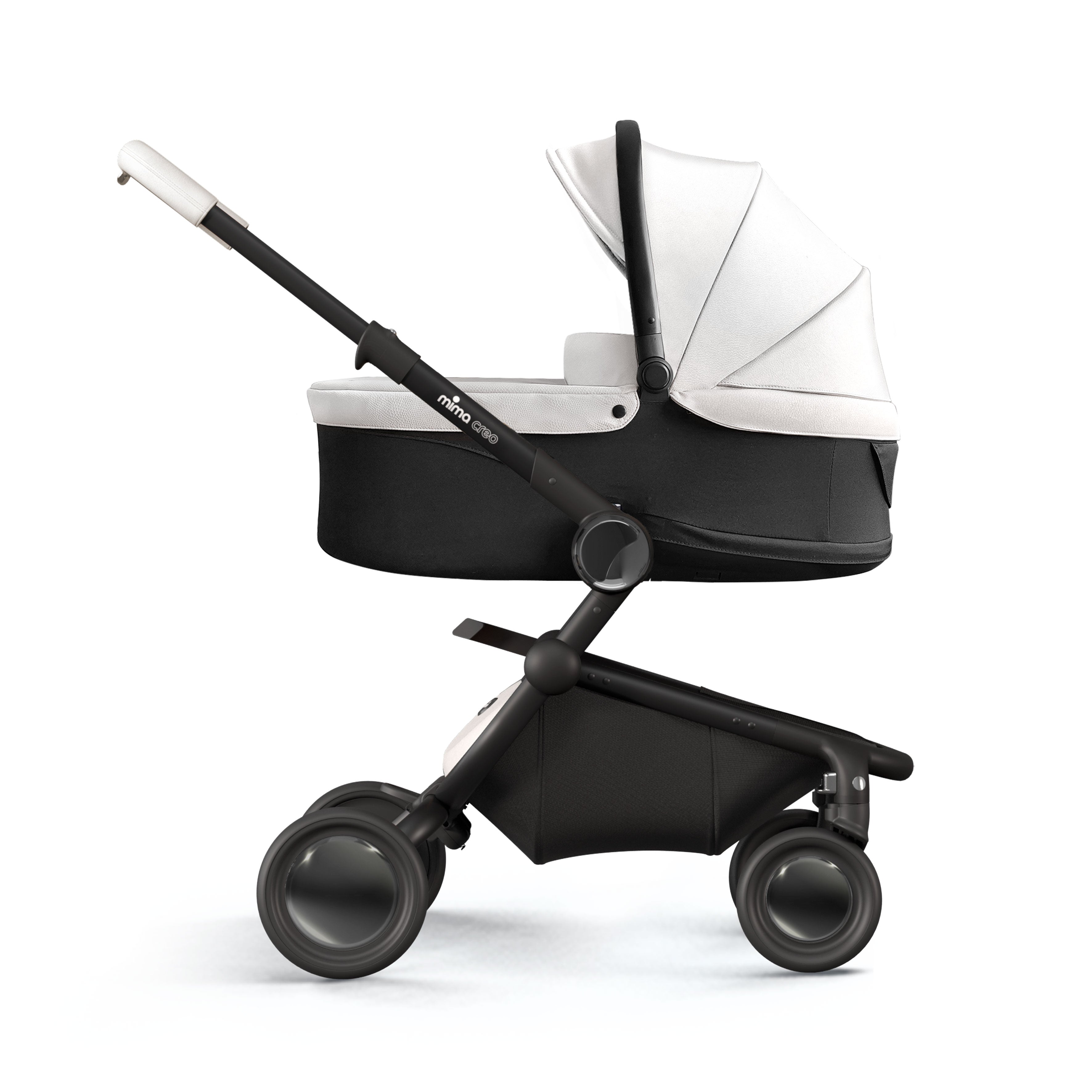 mima Creo Bassinet - White- Bambi Baby