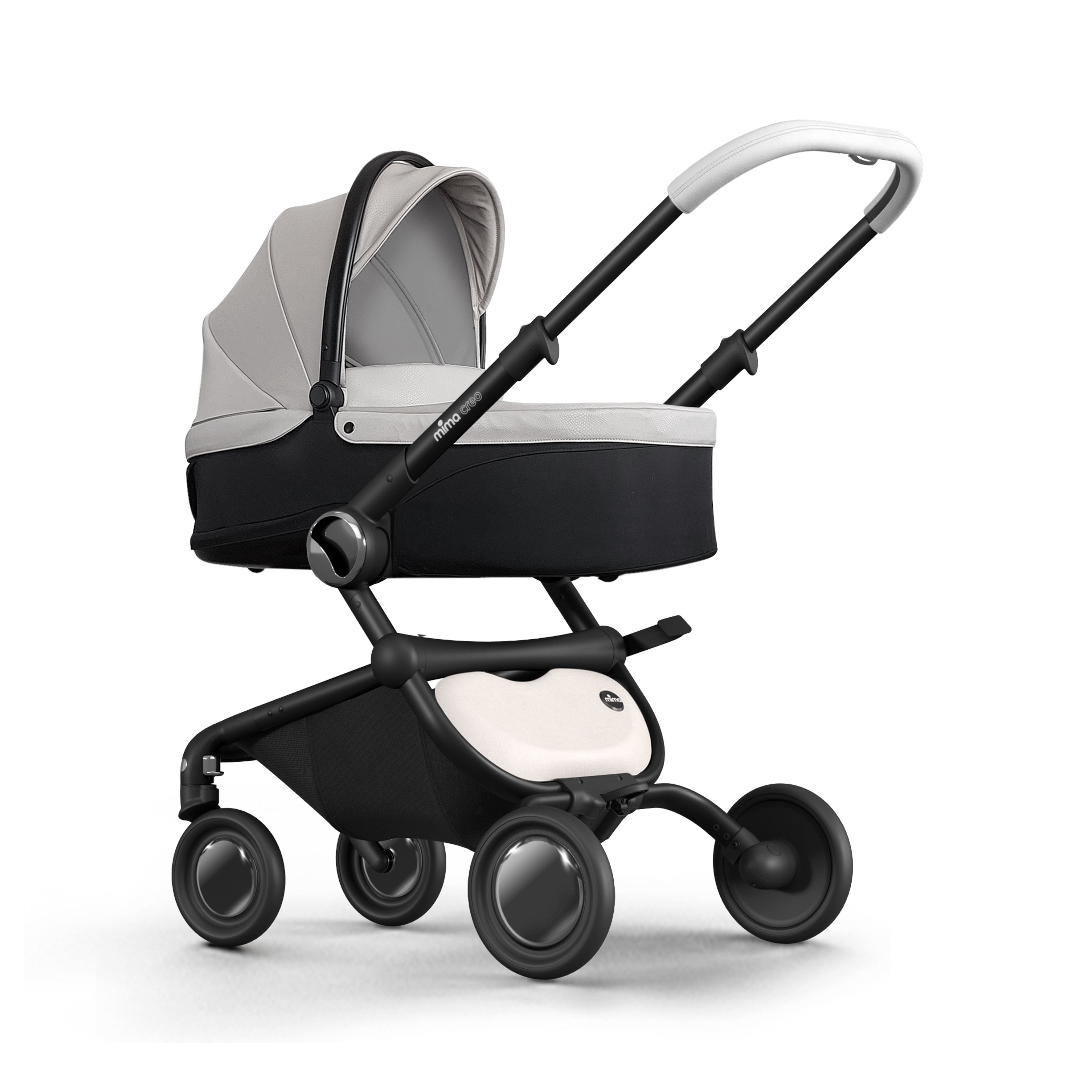 mima Creo Bassinet - White- Bambi Baby