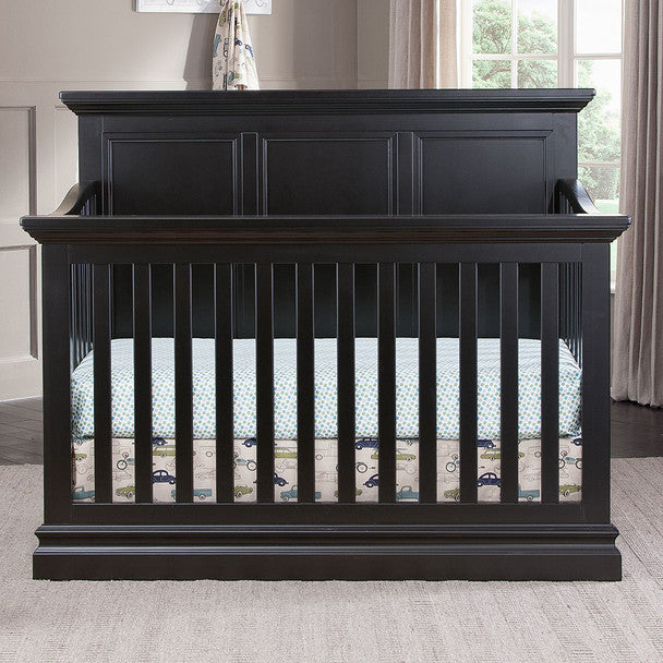 Westwood Pine Ridge Convertible Crib in Black- Bambi Baby