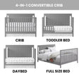 Oxford Baby Lazio 4-in-1 Convertible Crib - Bambi Baby