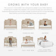 Bellini Lucca 6-in-1 Convertible Crib - Bambi Baby