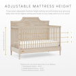 Bellini Lucca 6-in-1 Convertible Crib - Bambi Baby
