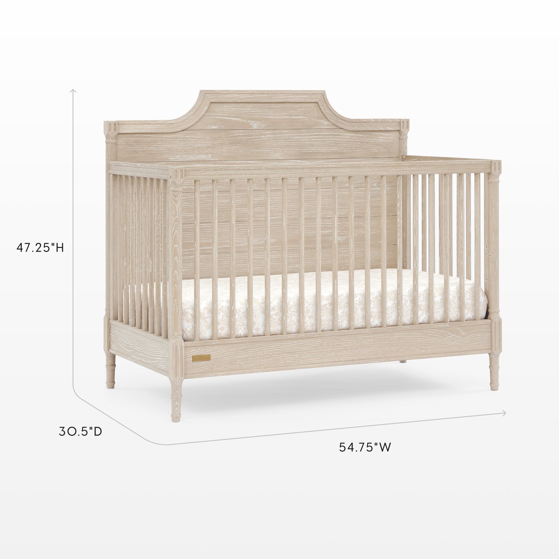 Bellini Lucca 6-in-1 Convertible Crib- Bambi Baby