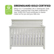 Soho Baby Ellison 4 In 1 Convertible Crib - Rustic White - Bambi Baby