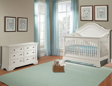 Stella Baby and Child Athena 2 Piece Nursery Set in Belgium Cream-1- Bambi Baby
