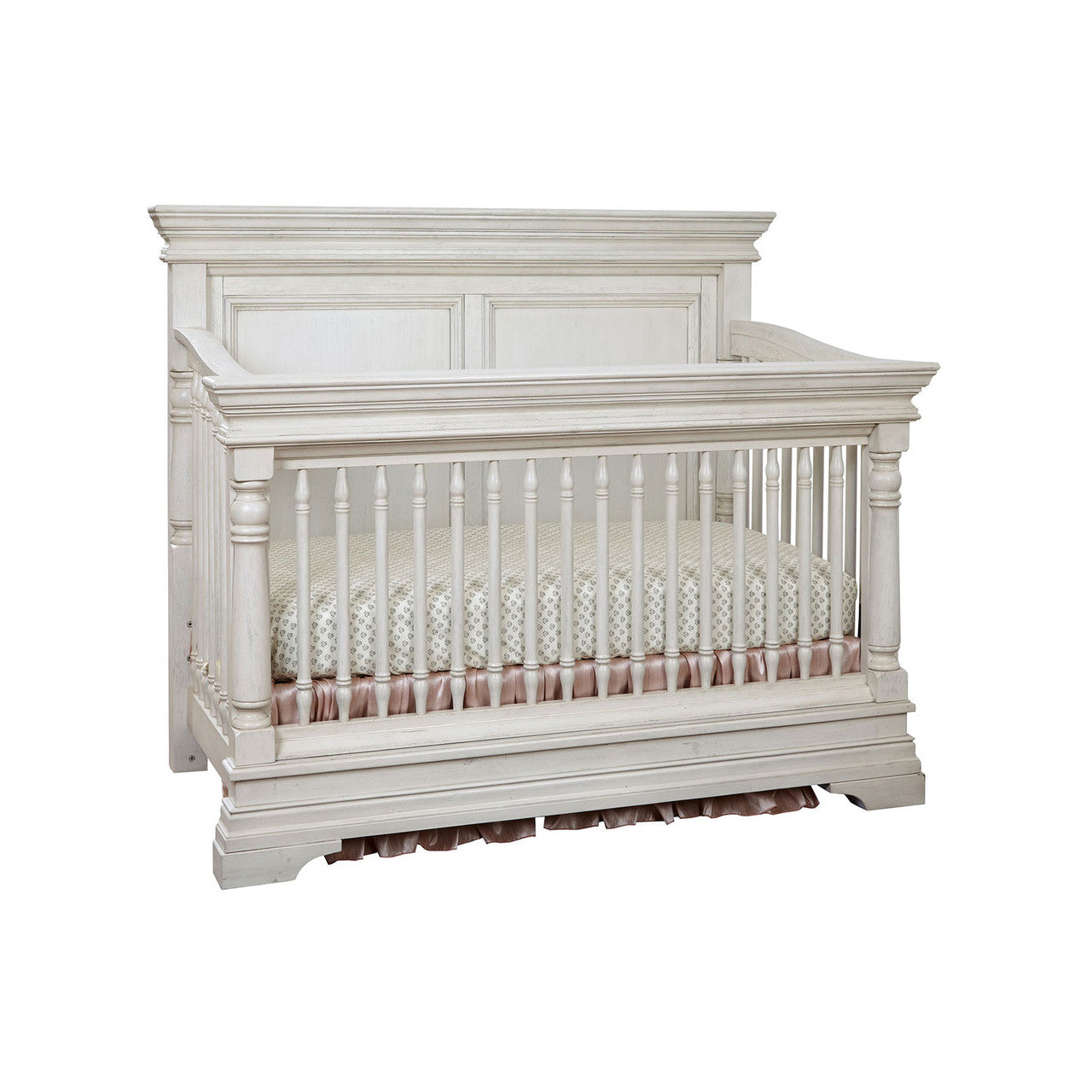 Stella Baby and Child Kerrigan Collection Crib in Rustic White- Bambi Baby