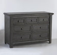 Pali Cristallo Double Dresser in Granite - Bambi Baby