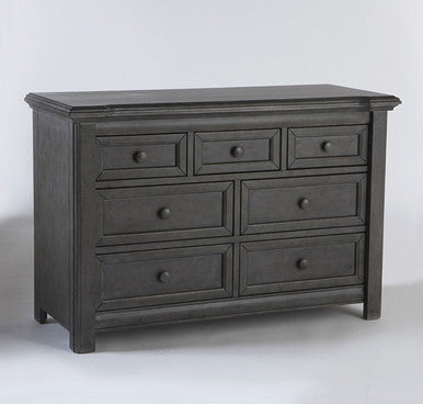 Pali Cristallo Double Dresser in Granite- Bambi Baby