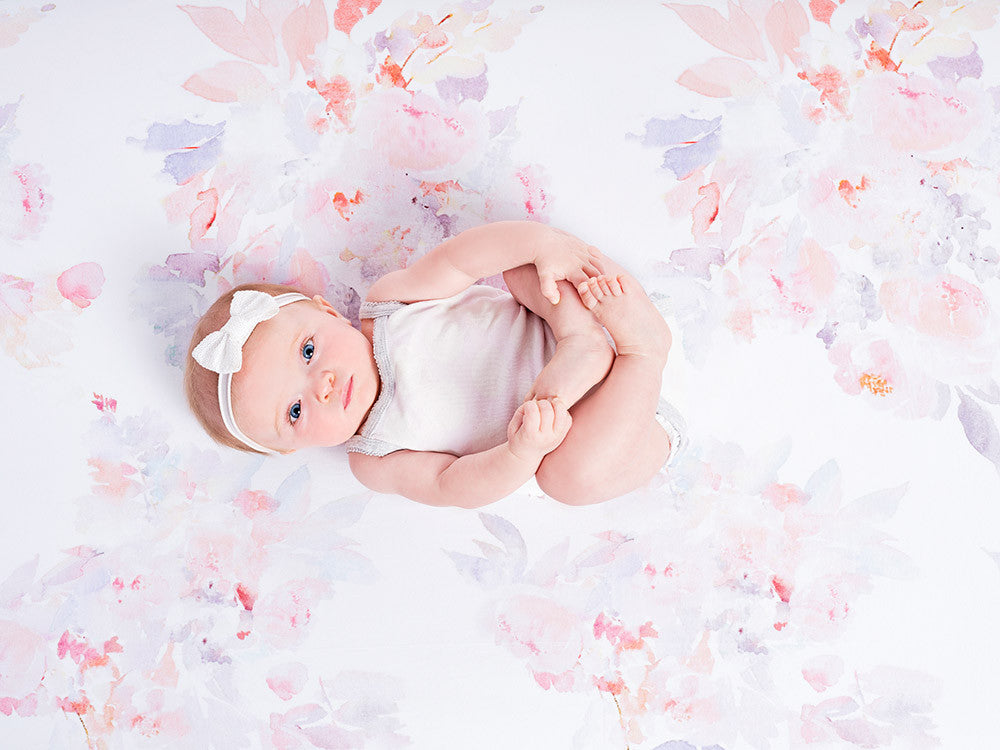 Oilo Prim Jersey Crib Sheet- Bambi Baby