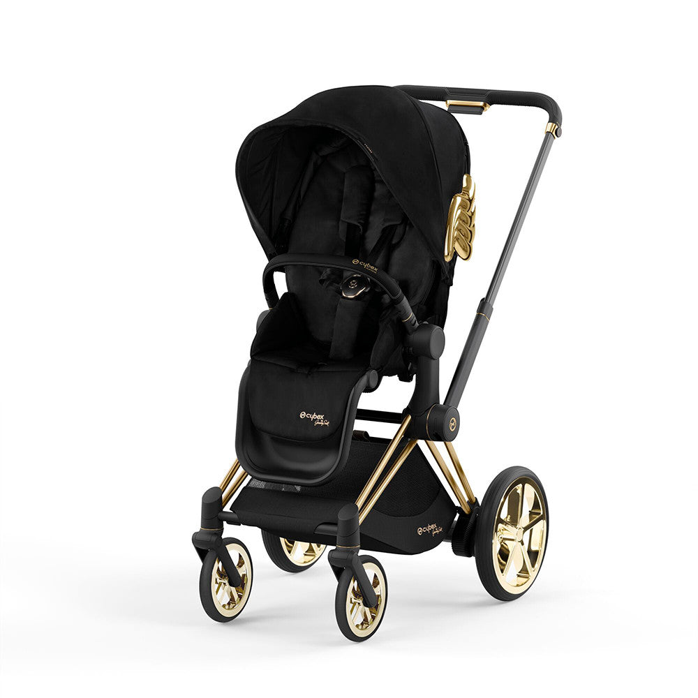 CYBEX ePriam 2 Jeremy Scott Wings One Box Stroller - Black- Bambi Baby
