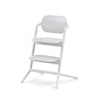 White CYBEX LEMO 2 High Chair - Three Quarter View | Bambi Baby