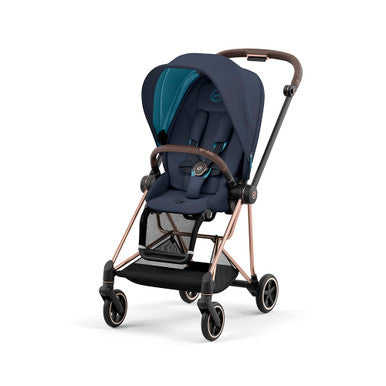 CYBEX Mios 3 Stroller Seat Pack - RoseGold/Brown + Nautical Blue- Bambi Baby