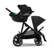 CYBEX Gazelle S Stroller + Cot Bundle - Moon Black - Bambi Baby