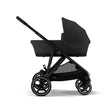 CYBEX Gazelle S Stroller + Cot Bundle - Moon Black - Bambi Baby