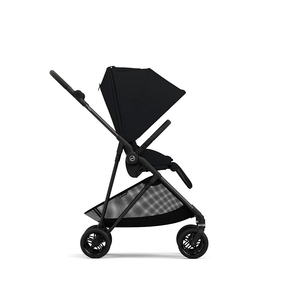 Cybex Melio Carbon 3 Stroller - Moon Black- Bambi Baby