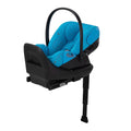 Beach Blue CYBEX Cloud G Lux Infant Car Seat with Base G Lux - Angled View | Bambi Baby