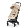 Beige CYBEX COYA Simply Flowers Travel Stroller - Front Angle | Bambi Baby