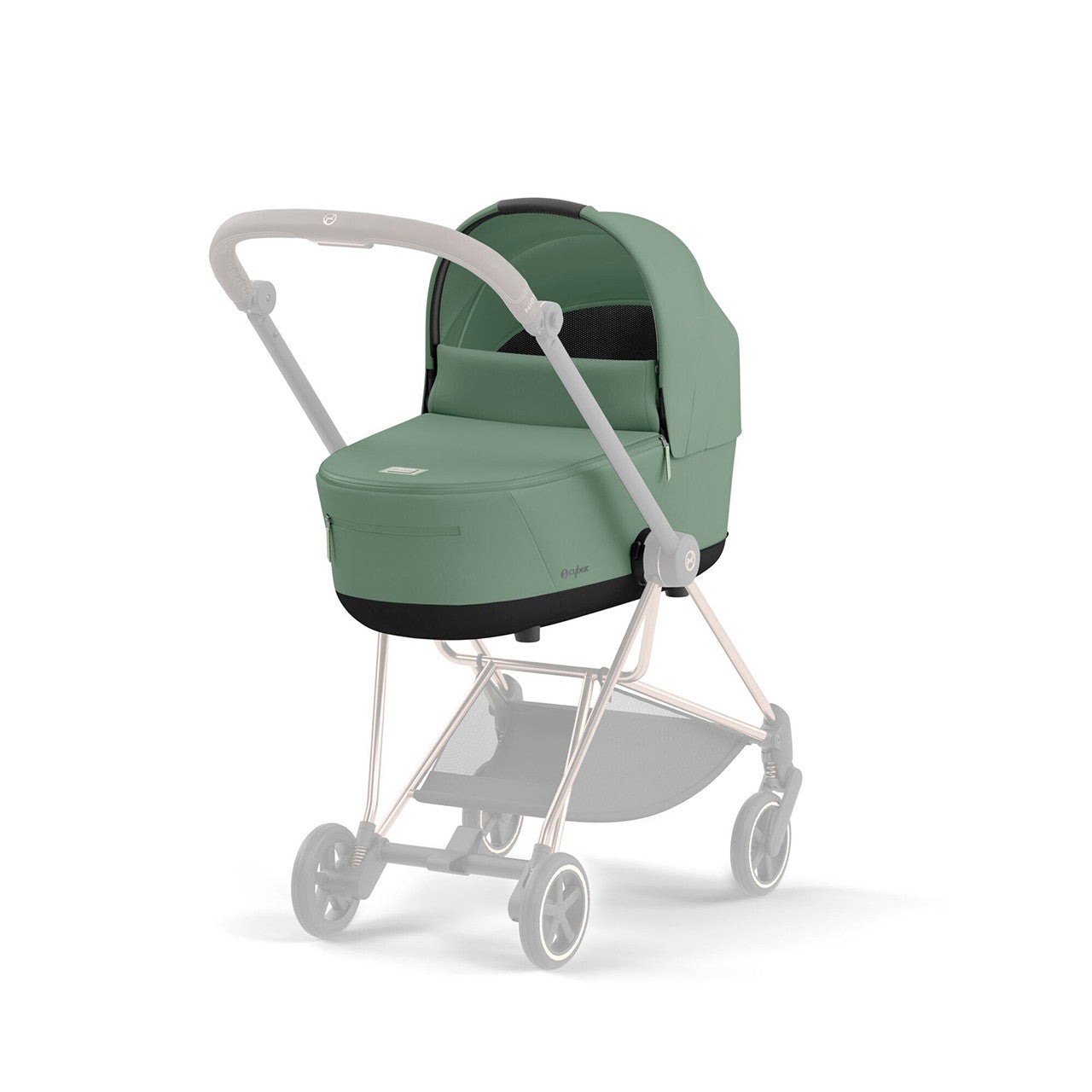 Berço Cybex Mios 3 Lux - Verde Folha- Bambi Baby