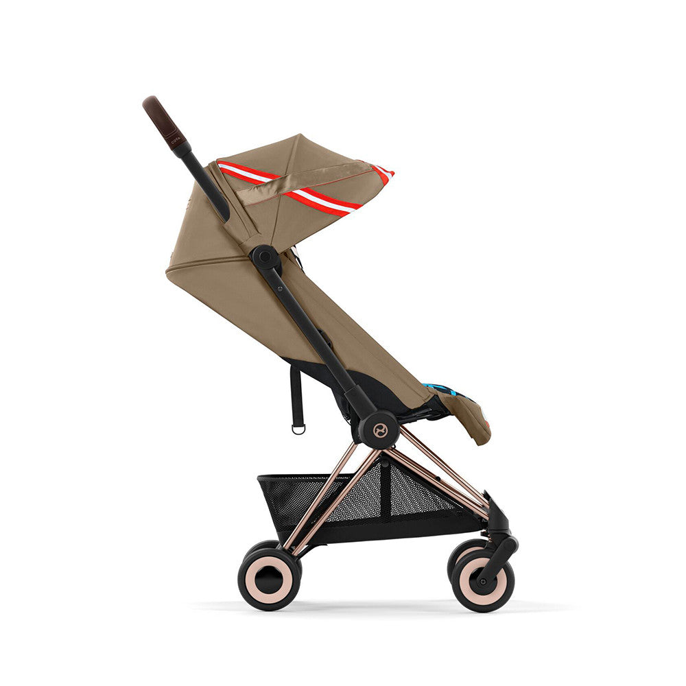 CYBEX COYA Compact & Light Travel Stroller - KK One Love / RoseGold- Bambi Baby