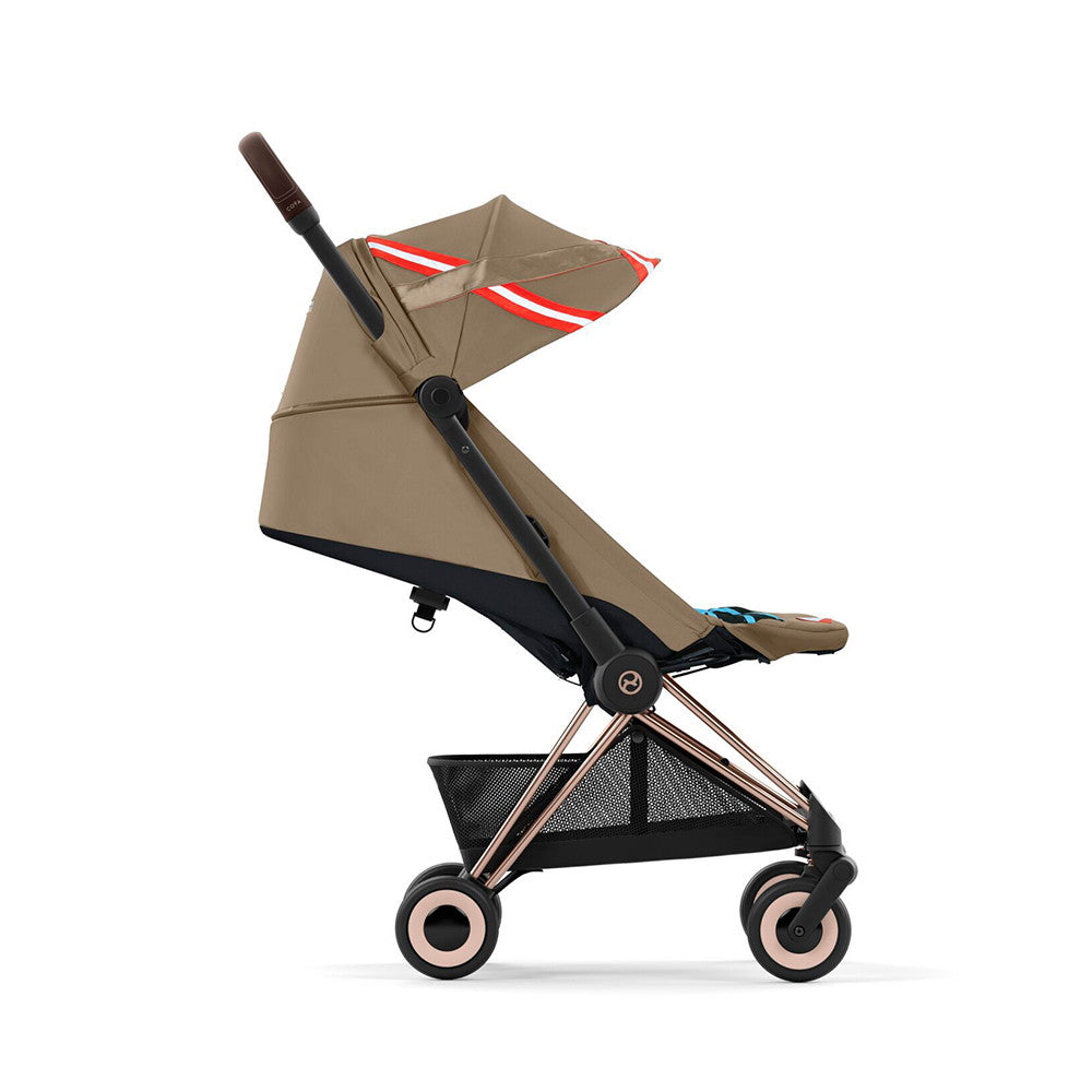 CYBEX COYA Compact & Light Travel Stroller - KK One Love / RoseGold- Bambi Baby