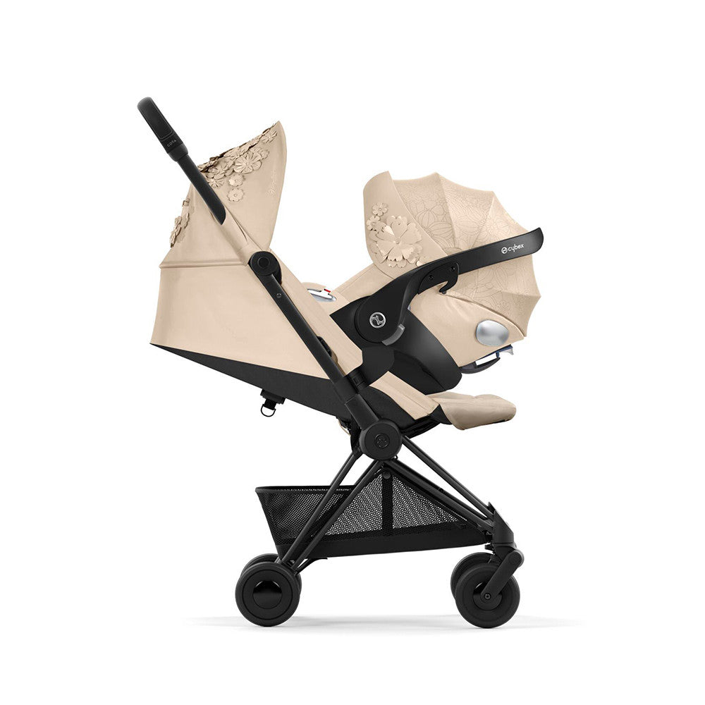 CYBEX COYA Compact & Light Travel Stroller - Simply Flowers Design