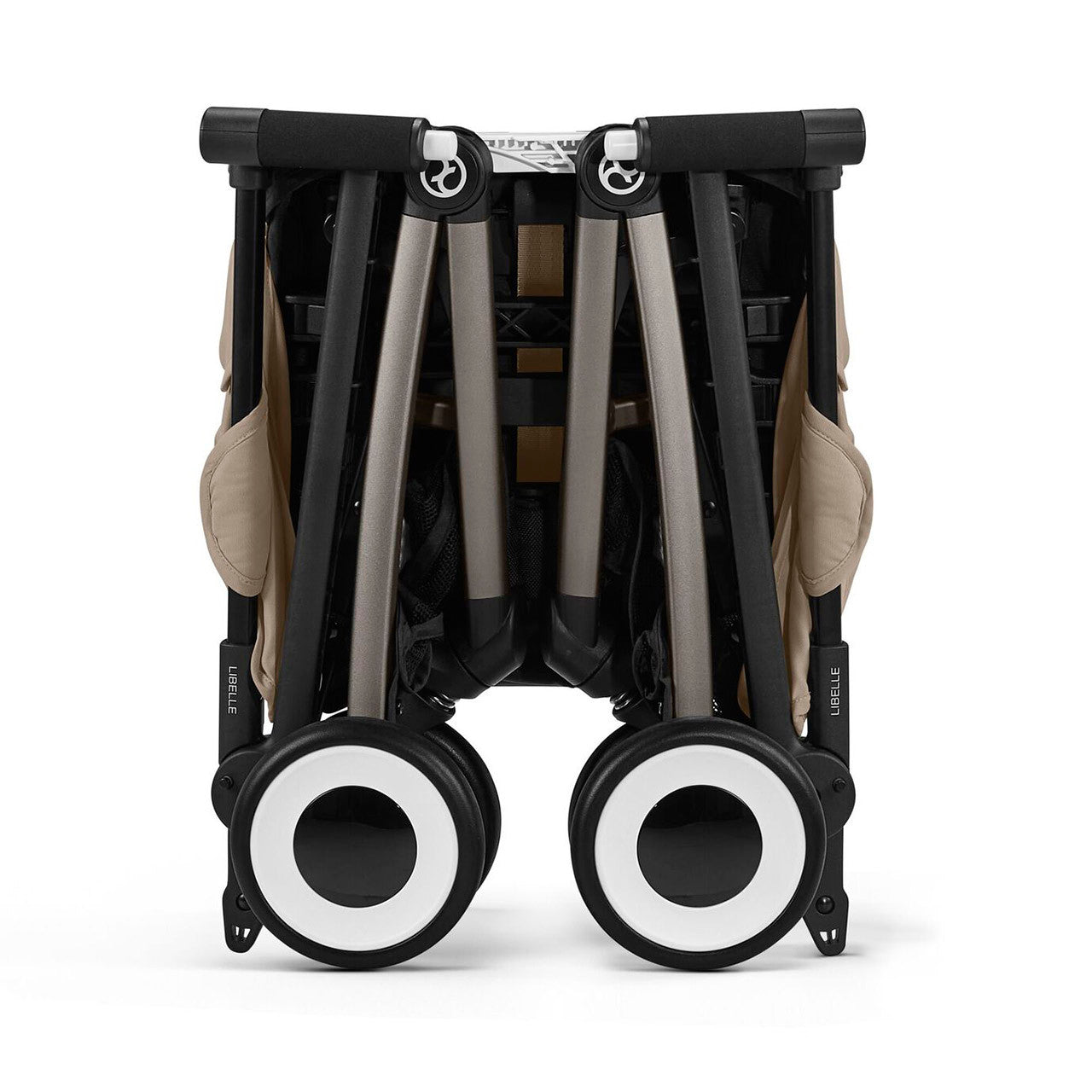 Cybex Libelle 2 Stroller - Taupe Frame with Seats- Bambi Baby