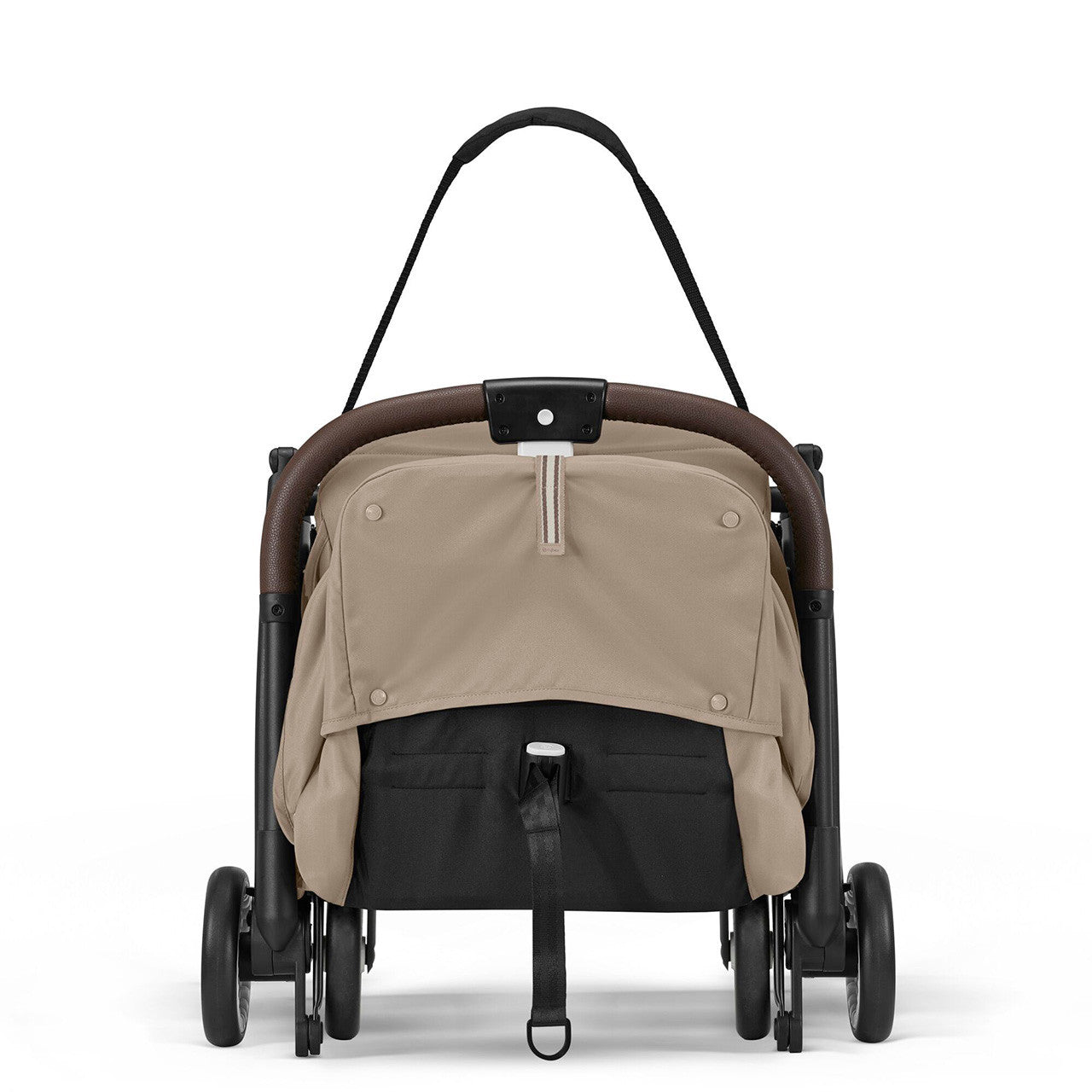 Cybex ORFEO Lightweight Stroller - Taupe Frame with Almond Beige Seat- Bambi Baby
