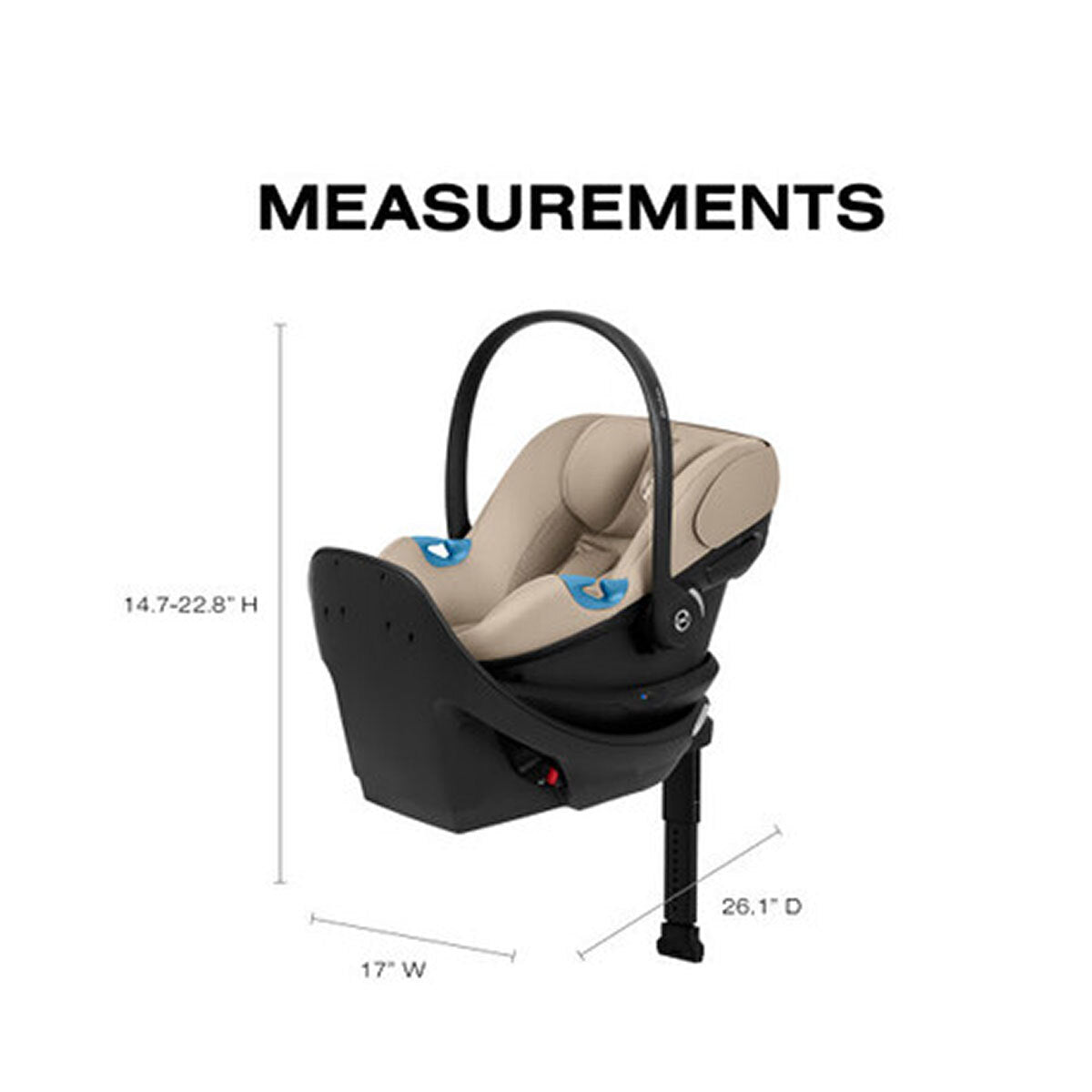 CYBEX Aton G2 Swivel Infant Car Seat with Load Leg Base- Bambi Baby