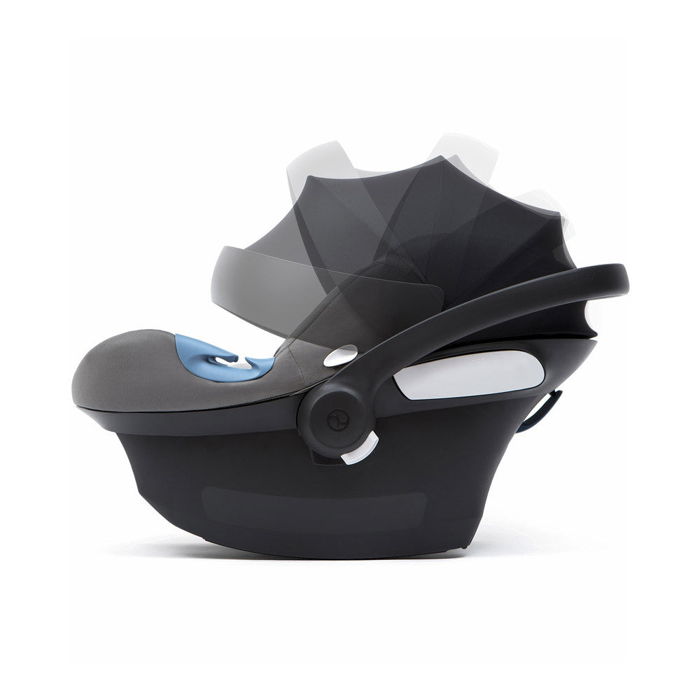 Cybex Aton M SensorSafe - Lavastone Black - Infant Car Seat- Bambi Baby