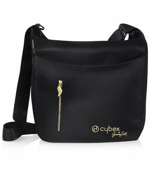 Black CYBEX PRIAM Jeremy Scott Wings Changing Bag - Side View | Bambi Baby