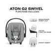 CYBEX Aton G2 Swivel Infant Car Seat with Load Leg Base - Bambi Baby