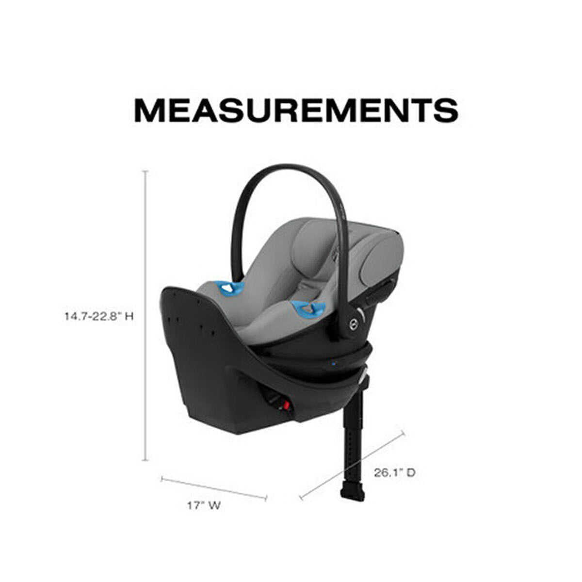 CYBEX Aton G2 Swivel Infant Car Seat with Load Leg Base- Bambi Baby