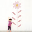 Lambs & Ivy Daisy Dreams Flower Growth Chart Wall Decals/Stickers - Bambi Baby