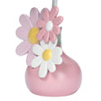 Lambs & Ivy Daisy Dreams Hand-Painted Pink Floral Lamp w/ Shade and LED Bulb - Bambi Baby