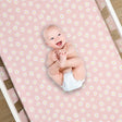 Lambs & Ivy Daisy Dreams 3-Piece Pink/White Baby Nursery Crib Bedding Set - Bambi Baby
