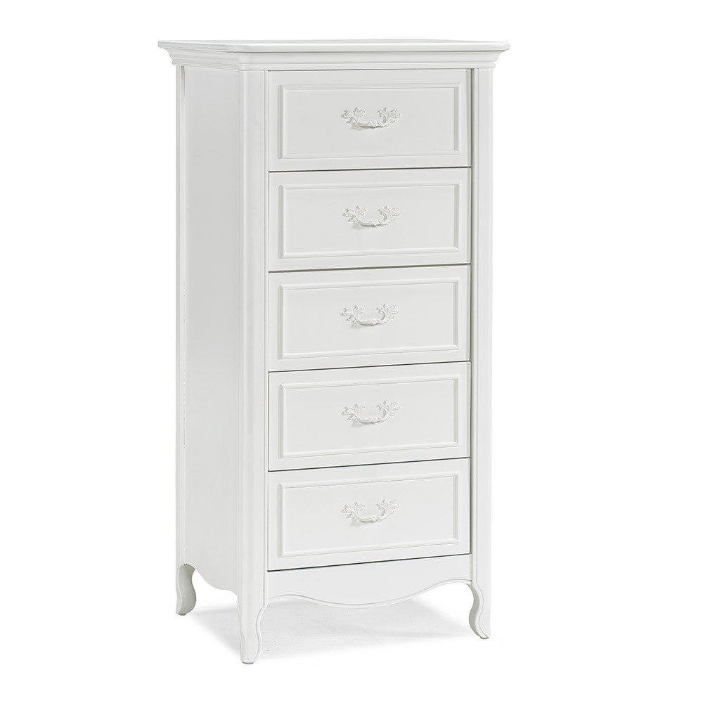 Dolce Babi Alessia Lingerie Chest em Branco Brilhante - Bambi Baby