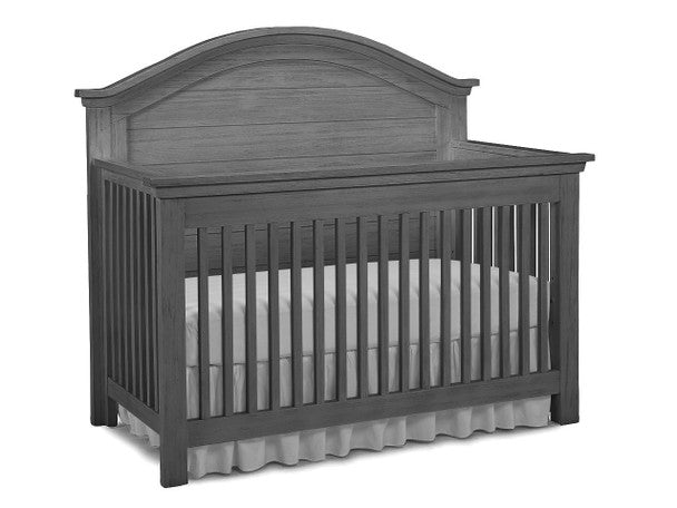 Dolce Babi Lucca Full Panel Convertible Crib in Weathered Grey- Bambi Baby