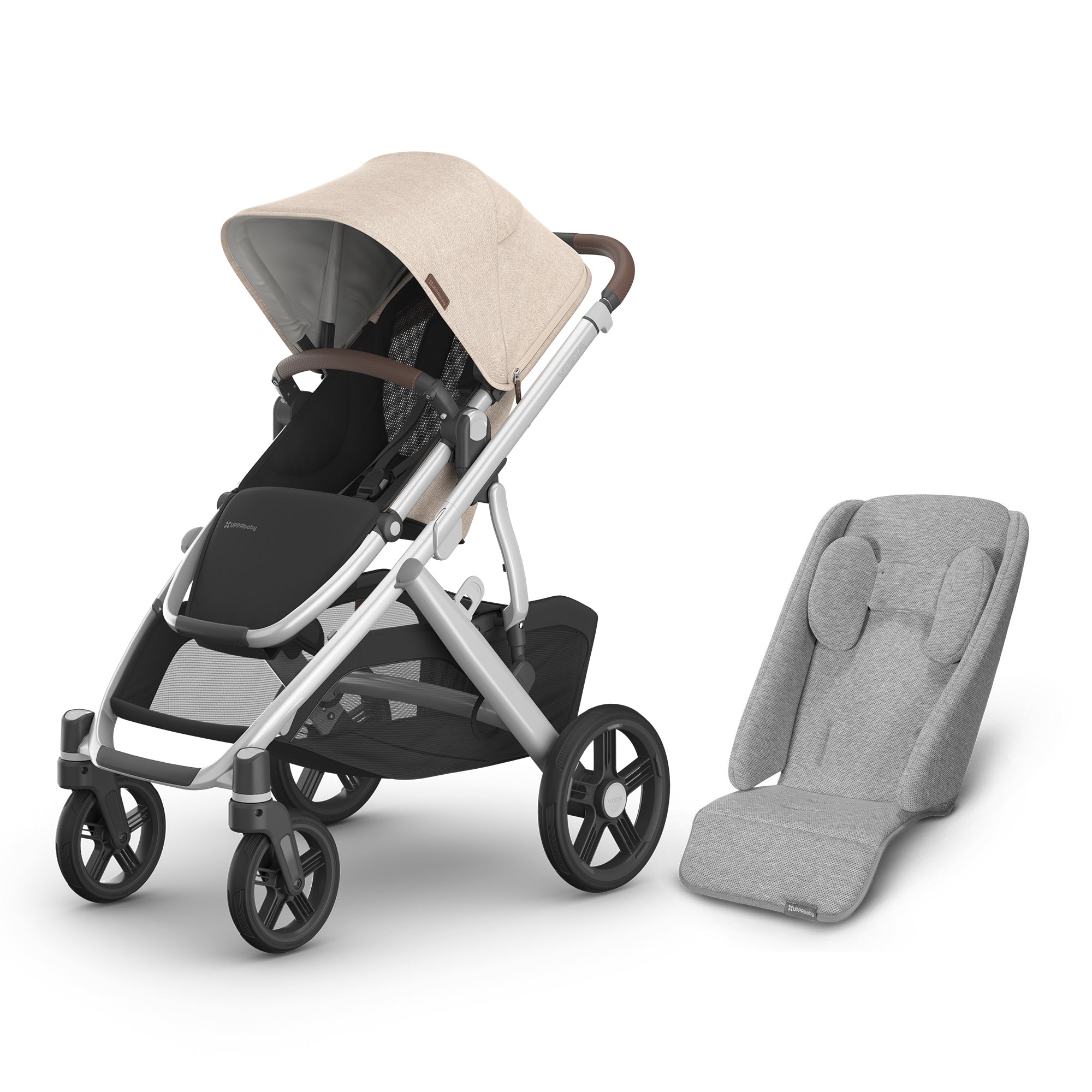 UPPAbaby Vista V3 From Birth Bundle (Stroller + Infant Snug Seat)- Bambi Baby