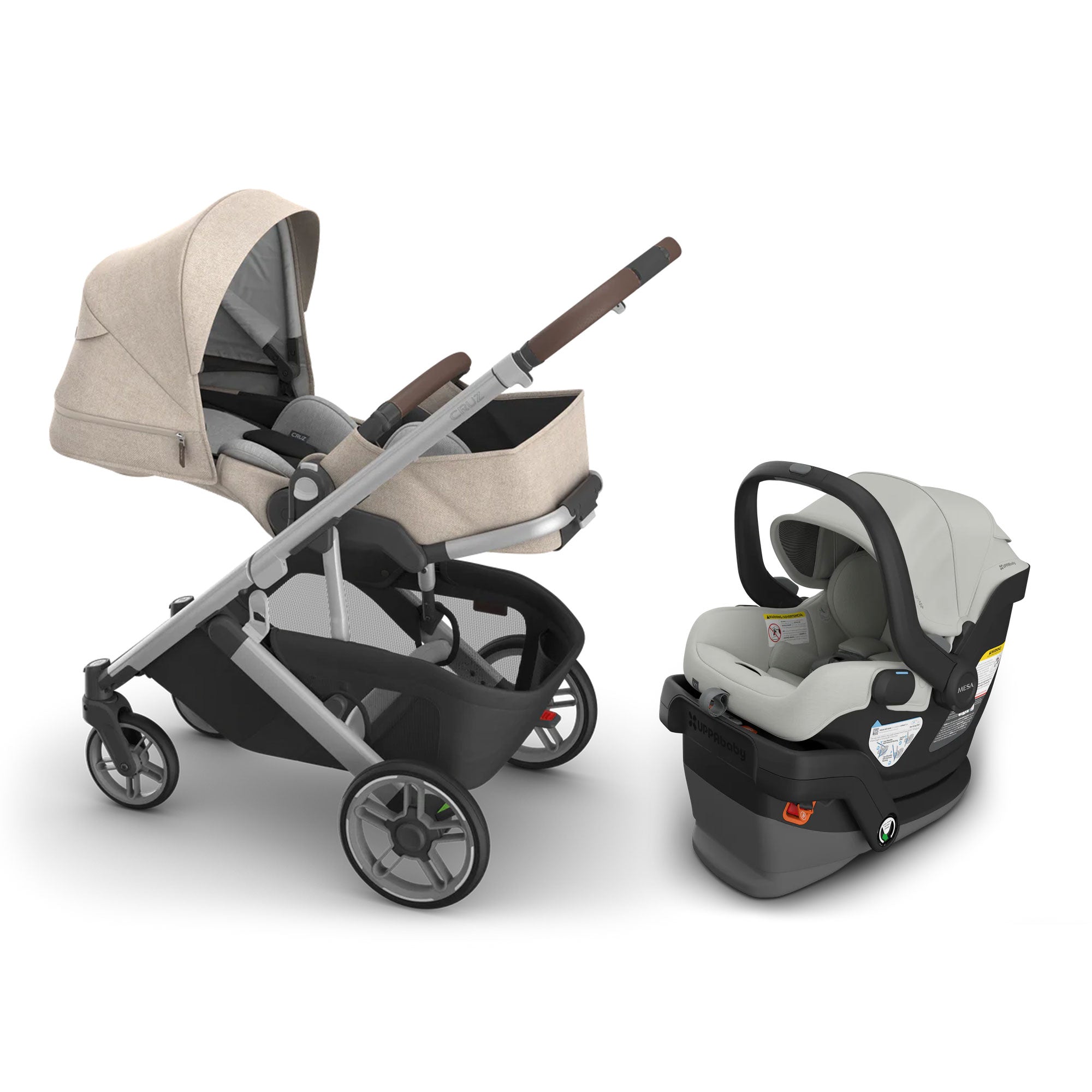 UPPAbaby Cruz V3 + Mesa V3 Travel System- Bambi Baby