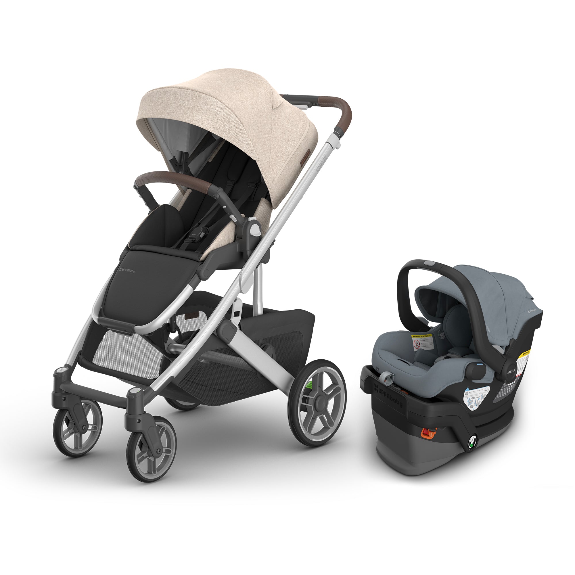 UPPAbaby Cruz V3 + Mesa V3 Travel System- Bambi Baby