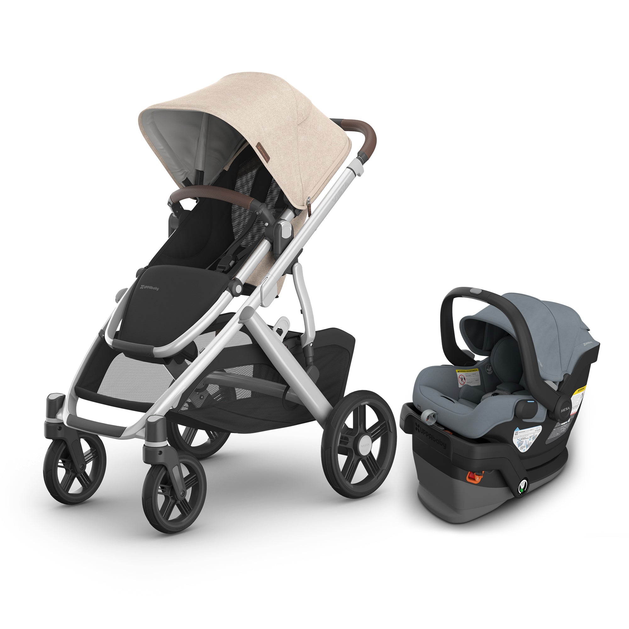UPPAbaby Vista V3 + Mesa V3 Travel System- Bambi Baby