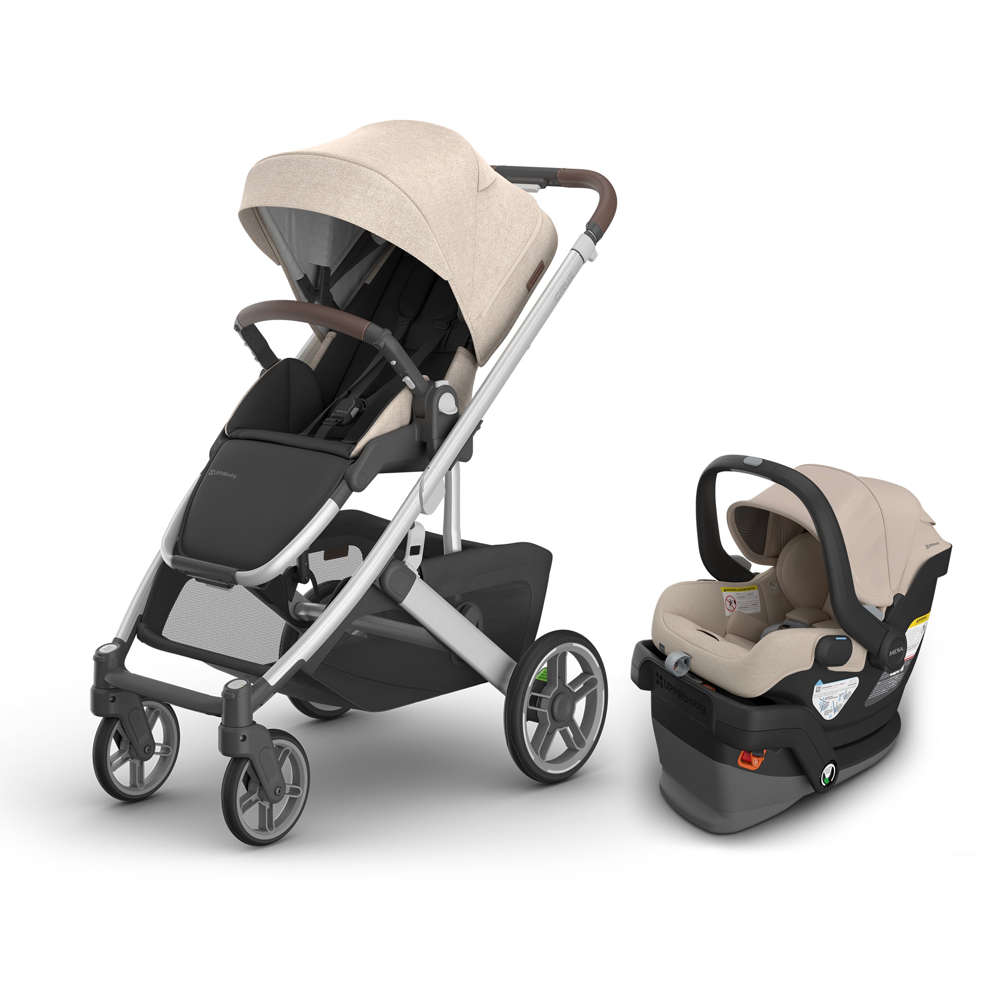 UPPAbaby Cruz V3 + Mesa V3 Travel System- Bambi Baby